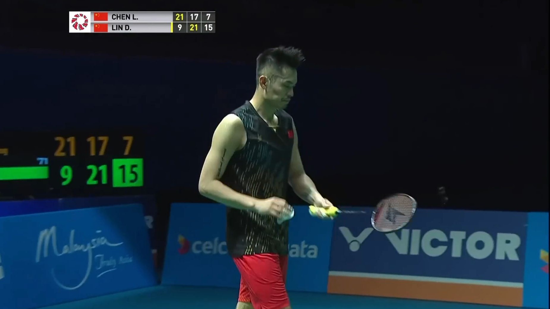 包含丹麦羽毛球队碾压韩国羽毛球队，谌龙关键制胜的词条